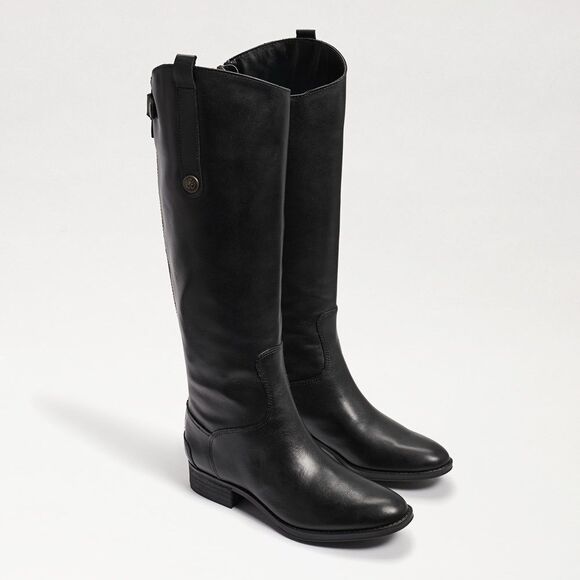 Sam Edelman Black Penny leather boots - Picture 1 of 9